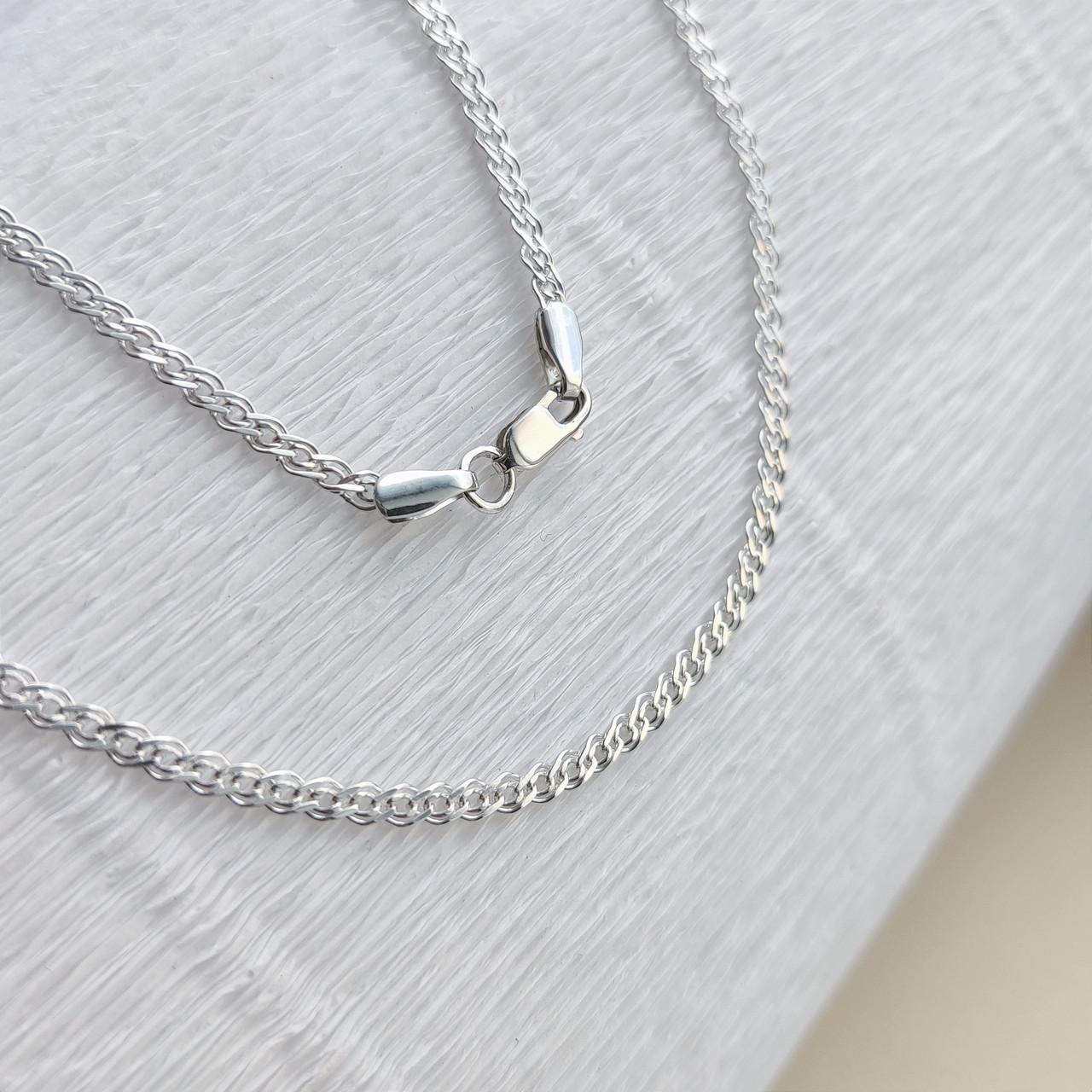 Цепочка серебряная плетения Нонна 55 см (239ц55)