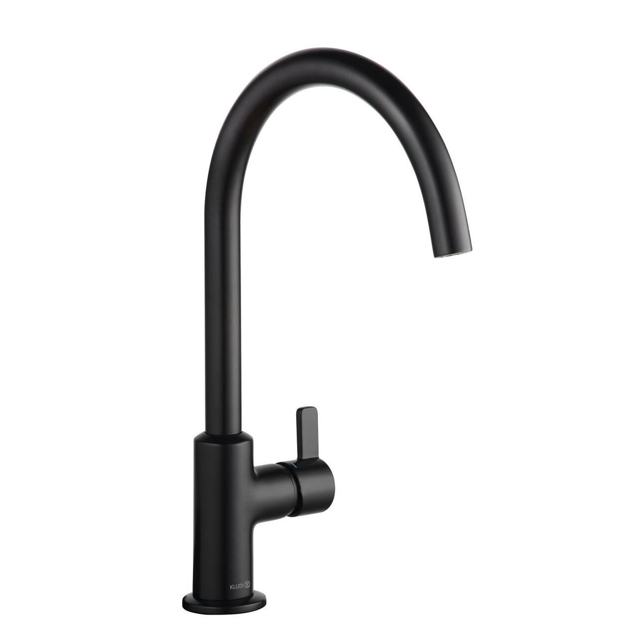 Смеситель для кухни Kludi Bingo Star XS 468033978 однорычажный Черный (191820)