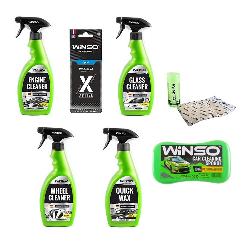Набор по уходу за авто WINSO 7 ед. (na_41)