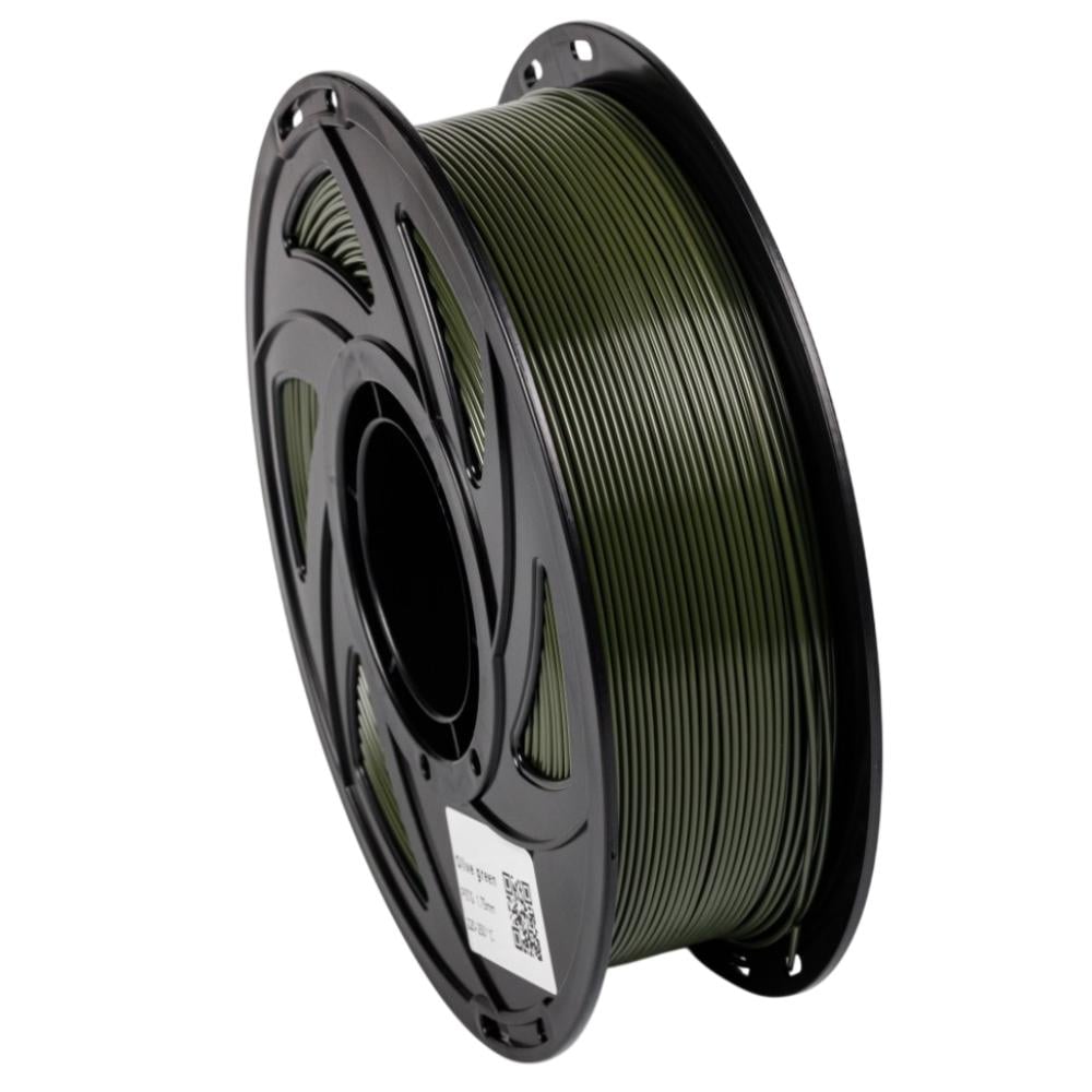 Пластик для 3D-принтера PETG Filament 1,75 мм 1 кг Оливково-зеленый (UA3D425-OliveGreen)