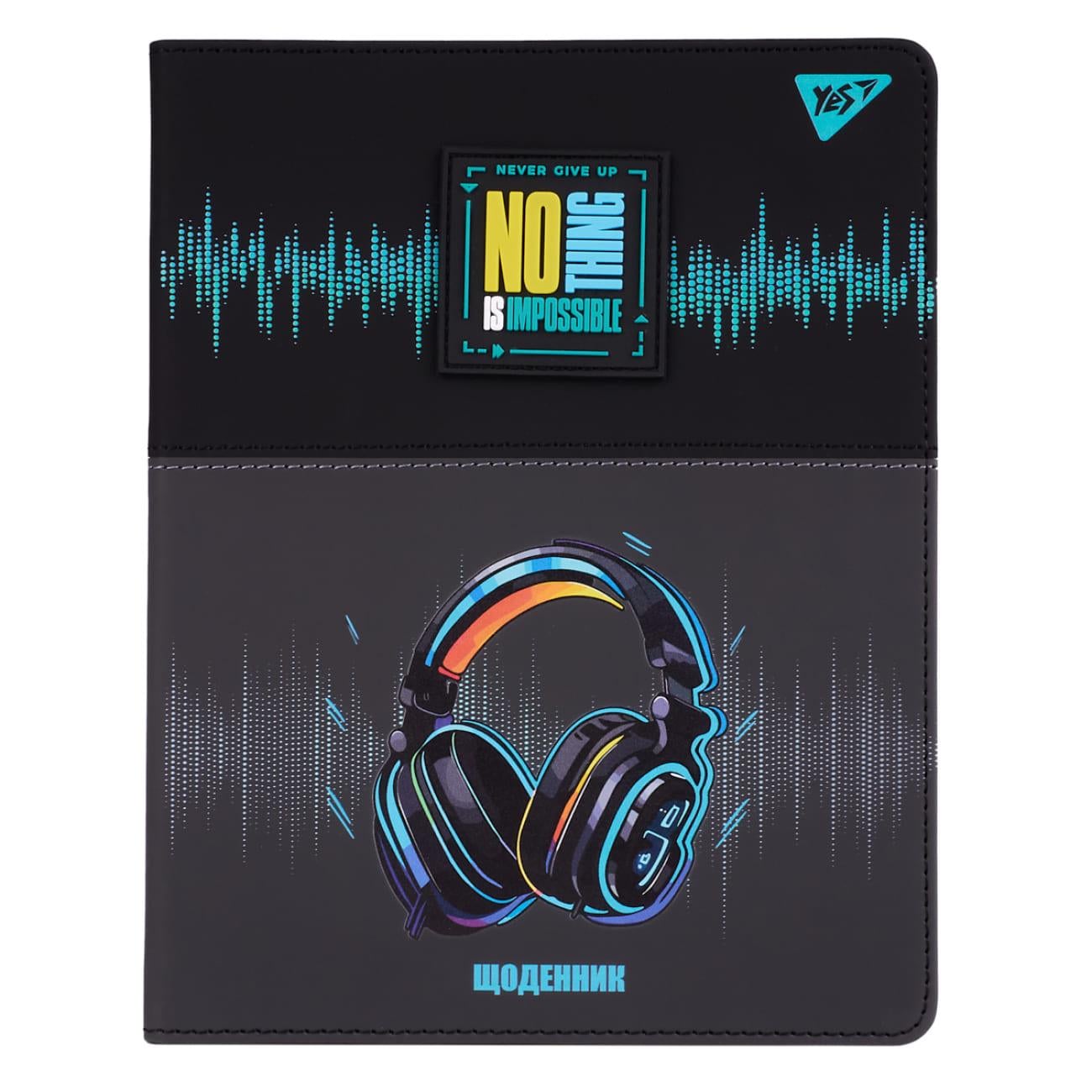 Школьный дневник YES А5 Headphones интегралная обложка 40 л. (911620)