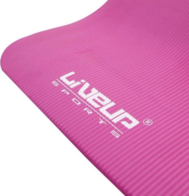 Килимок для тренувань LiveUp NBR MAT Рожевий (LS3257-p) - фото 3 Килимок для тренувань LiveUp NBR MAT Рожевий (LS3257-p) - фото 3