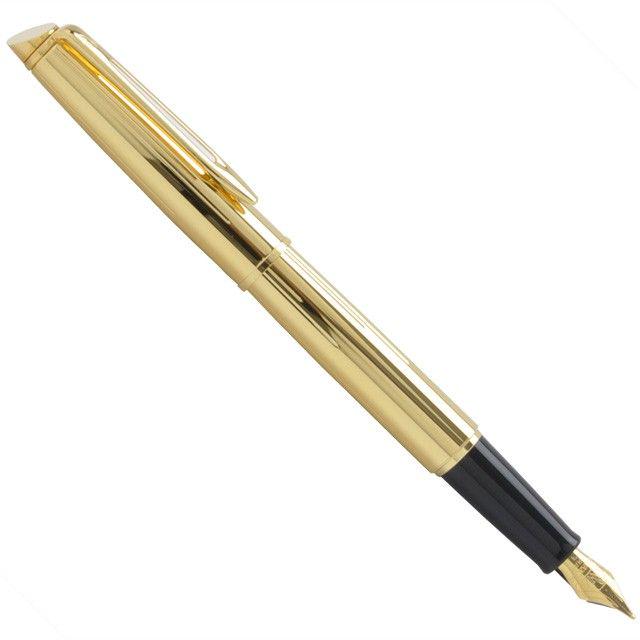 Перьевая ручка Waterman Hemisphere Golden Shine (12 564) - фото 1