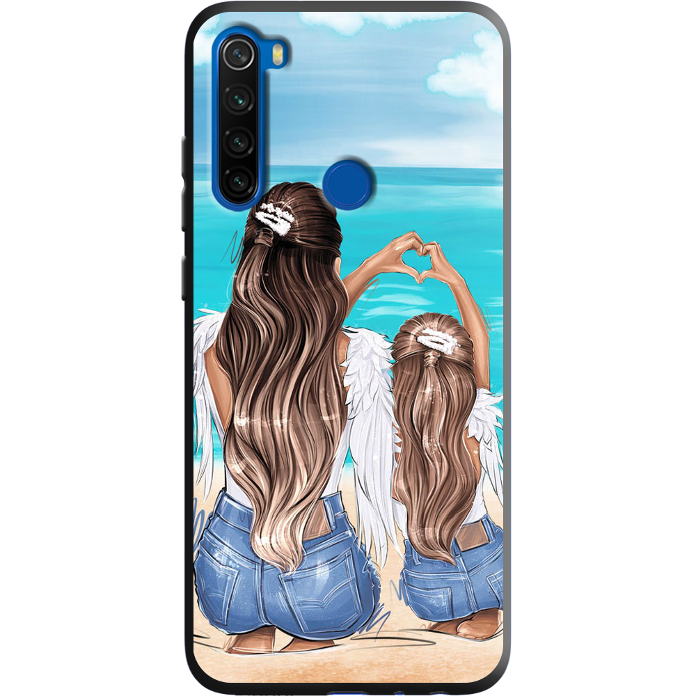 Чохол Boxface Xiaomi Redmi Note 8T Family Vacation Чорний силікон (38532-up2380-38945)