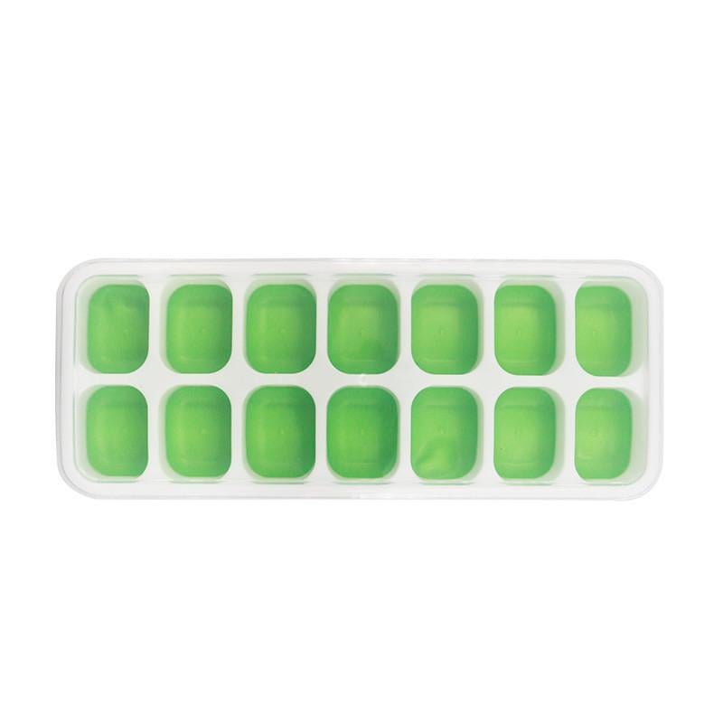 Форма для льда силиконовая CUMENSS AI-814 Cube 14 Green (1974024660)