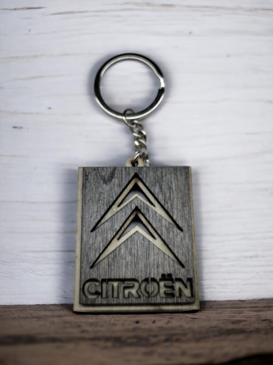 Брелок для автомобиля из дерева Citroen (2226811315)