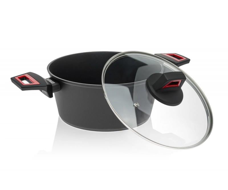 Кастрюля/казан Edenberg EB-13093 с термоиндикатором и стеклянной крышкой 2 л 20x9 см (EB-13093) - фото 2 Кастрюля/казан Edenberg EB-13093 с термоиндикатором и стеклянной крышкой 2 л 20x9 см (EB-13093) - фото 2