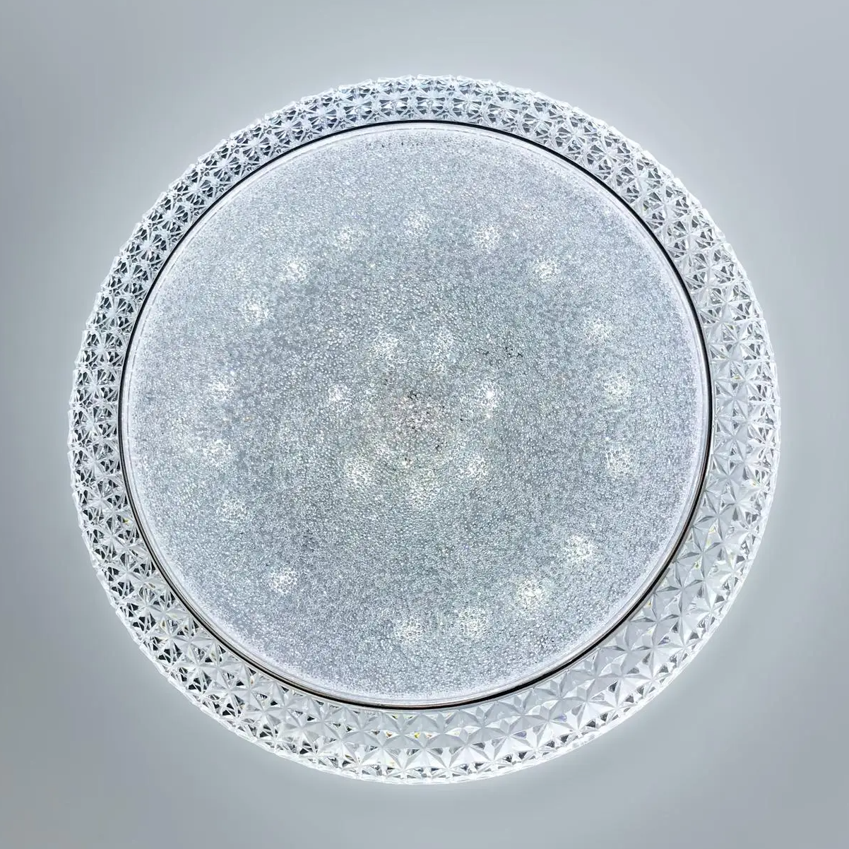 Люстра світлодіодна Valeso круглої форми 12W 3000-6000К Білий (V GLX-20841-300 white)