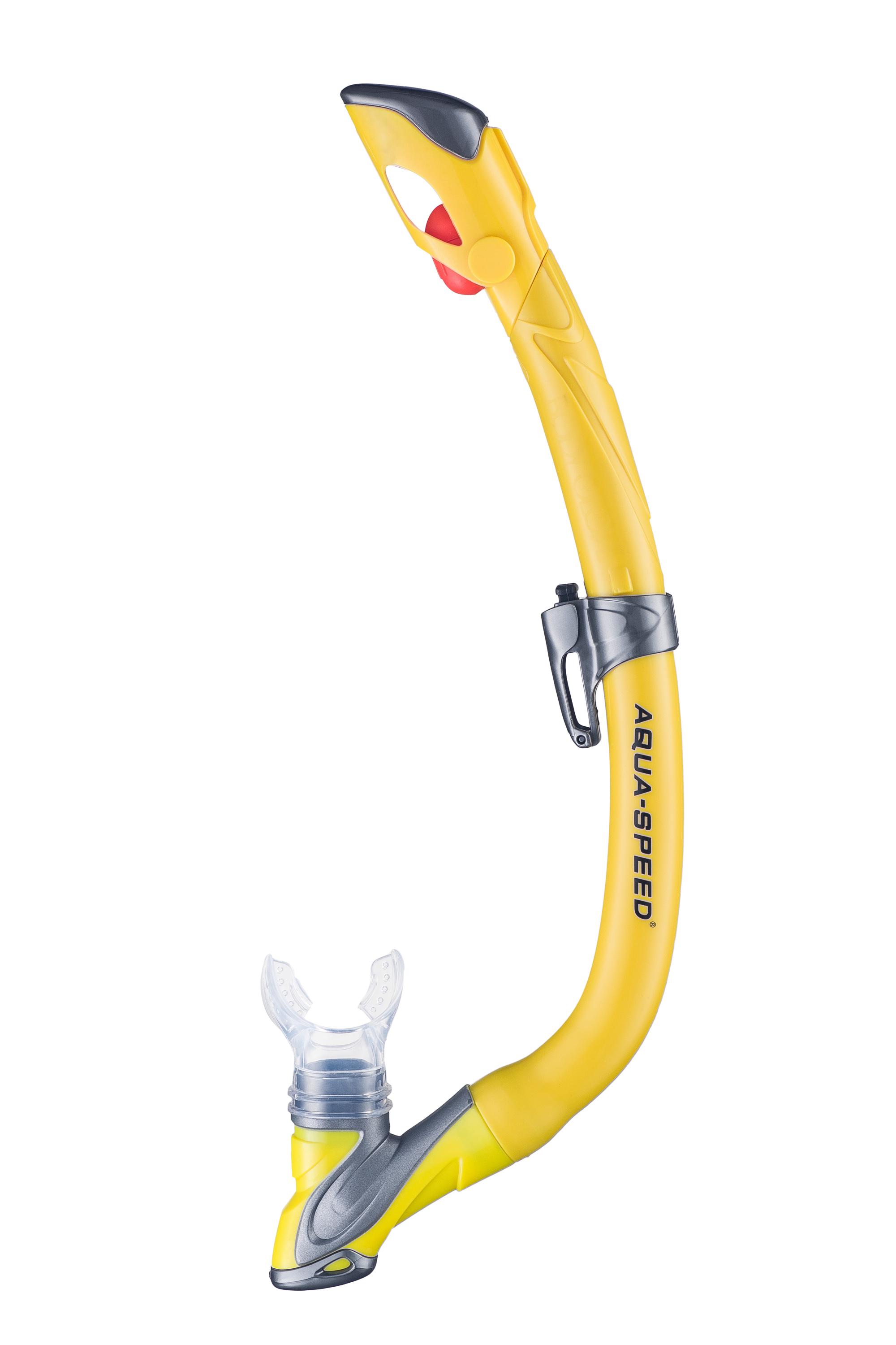 Маска і трубка Aqua Speed AURA/EVO 5574 OSFM Жовтий (00000015376-1dc29) - фото 3 Маска і трубка Aqua Speed AURA/EVO 5574 OSFM Жовтий (00000015376-1dc29) - фото 3