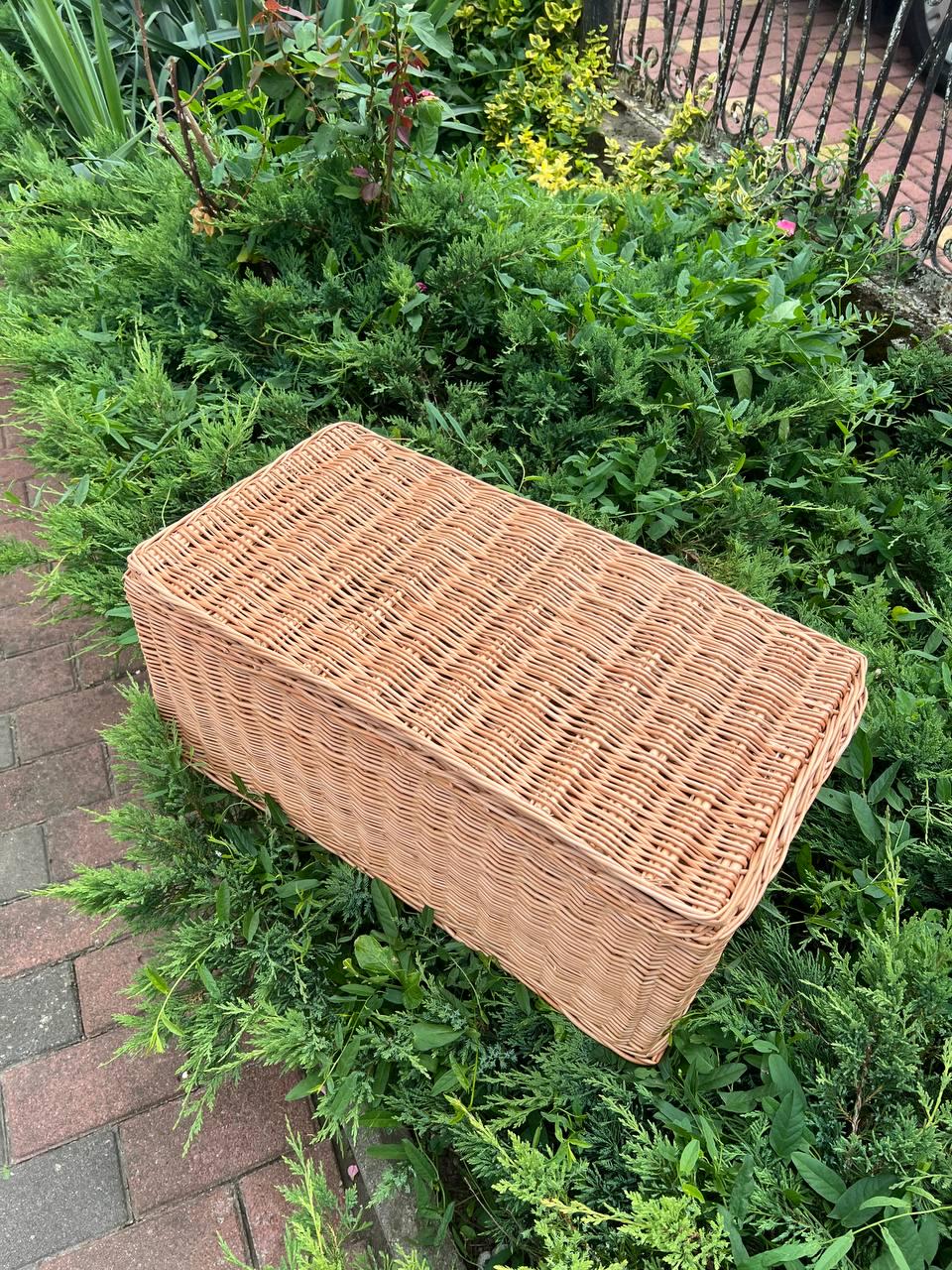 Корзина плетеная с крышкой Сімейний Затишок (27277000) - фото 9 Корзина плетеная с крышкой Сімейний Затишок (27277000) - фото 9