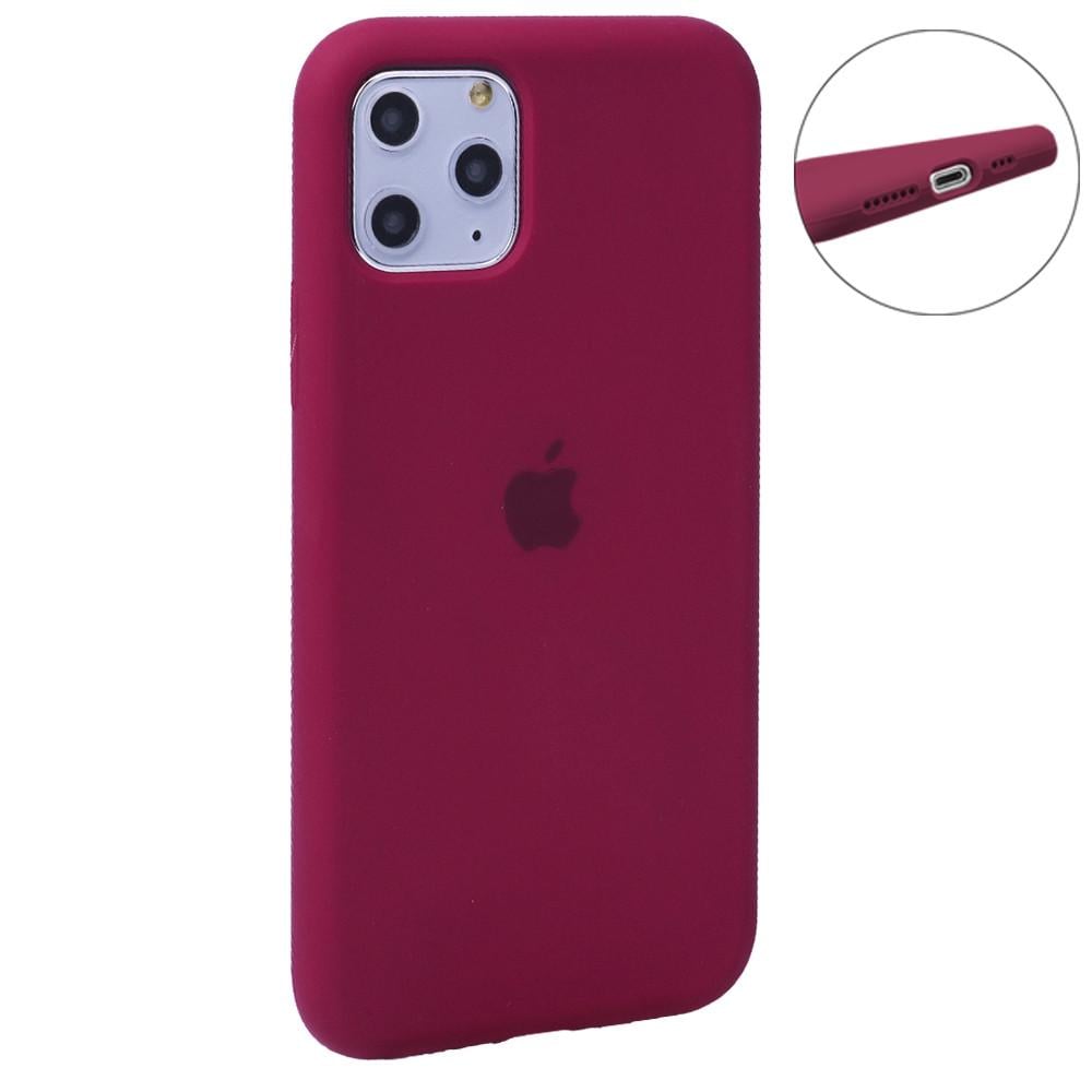 Чохол для Apple iPhone 12 Mini Silicone Full Size Series Rose Red