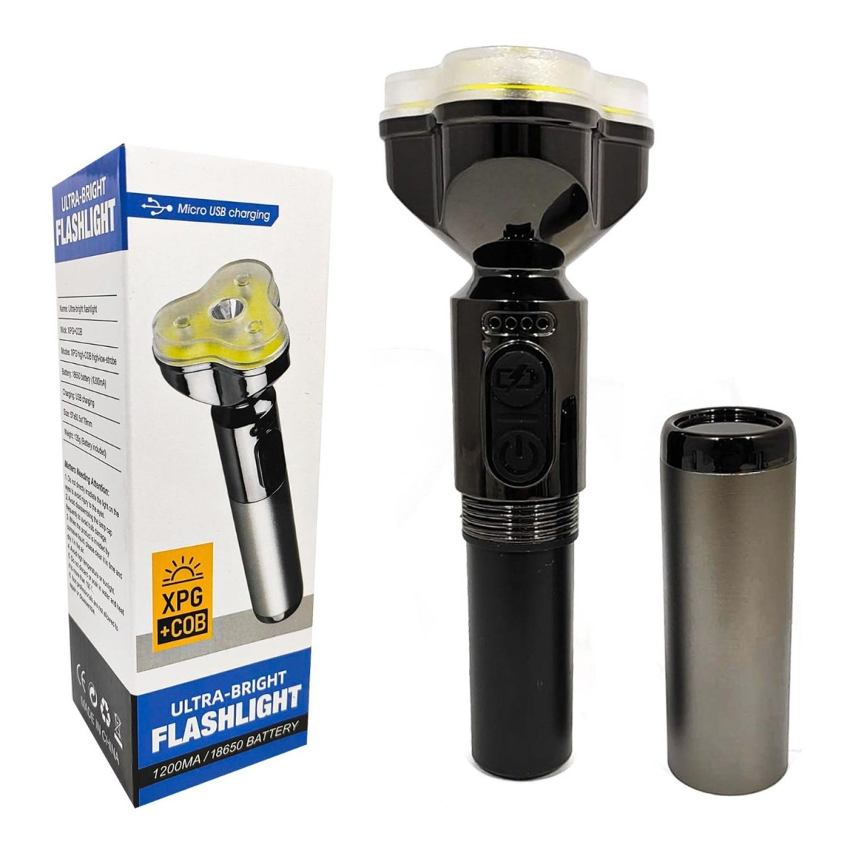 Фонарь ручной кемпинговый Ranchi RC-2101 9265 аккумуляторный (4491393)