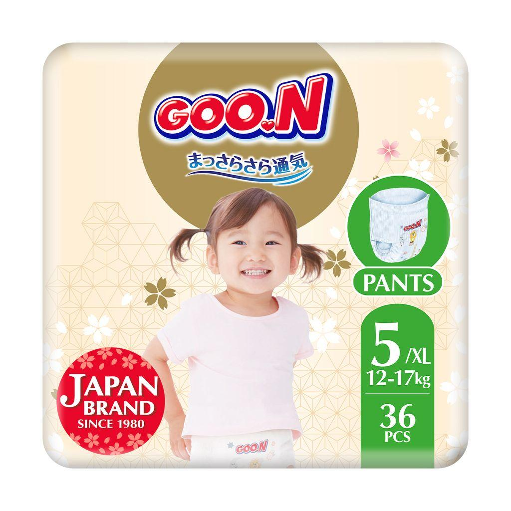 Трусики-подгузники Goo.N Premium Soft р. 5 12-17 кг 36 шт. (33391930)