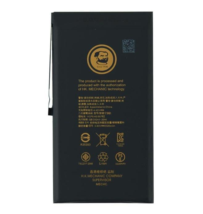 Акумулятор Mechanic для iPhone 12/iPhone 12 Pro Збільшена ємність 3200mAh