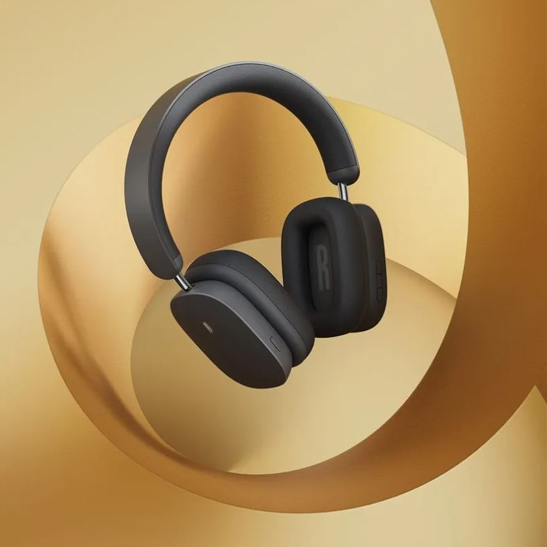 Наушники Baseus Bowie H1 Noise-Cancelling Wireless Headphones Gray (NGTW230013) - фото 5