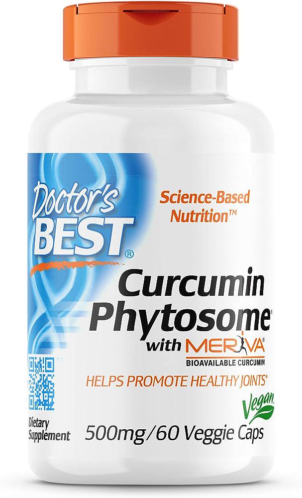 Куркумин Doctor's Best Curcumin Phytosome Featuring Meriva 500 mg 60 veggie caps