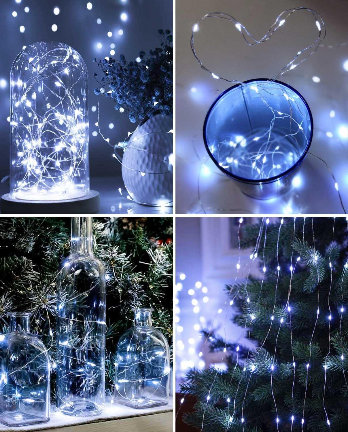 Гірлянда-нитка світлодіодна Краплі роси 5 м 50 LED-ламп USB Білий (3000003893) - фото 5 Гірлянда-нитка світлодіодна Краплі роси 5 м 50 LED-ламп USB Білий (3000003893) - фото 5