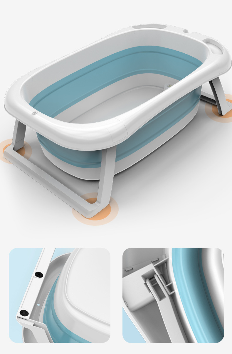 Детская складная ванна 85х53х25 см Синий (2622977396) - фото 3 Детская складная ванна 85х53х25 см Синий (2622977396) - фото 3