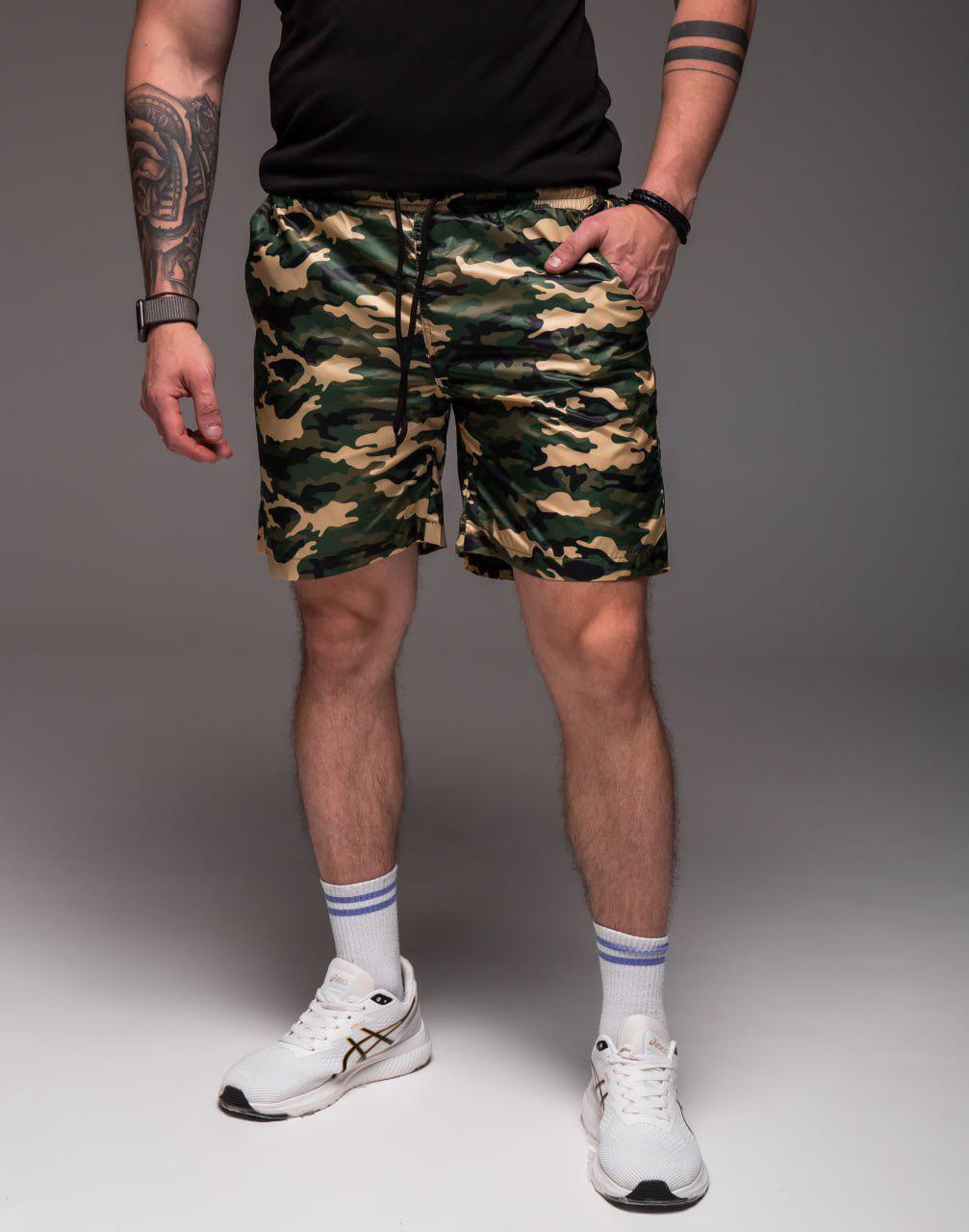 Шорты мужские Basic пляжные для плавания S Камуфляжный (2040/4/1) Шорты мужские Basic пляжные для плавания S Камуфляжный (2040/4/1)