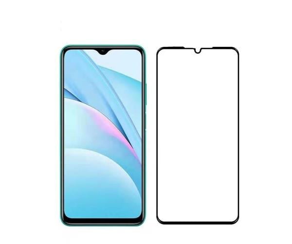 Закаленное защитное стекло Full Screen Tempered Glass для Xiaomi Redmi 12C Black