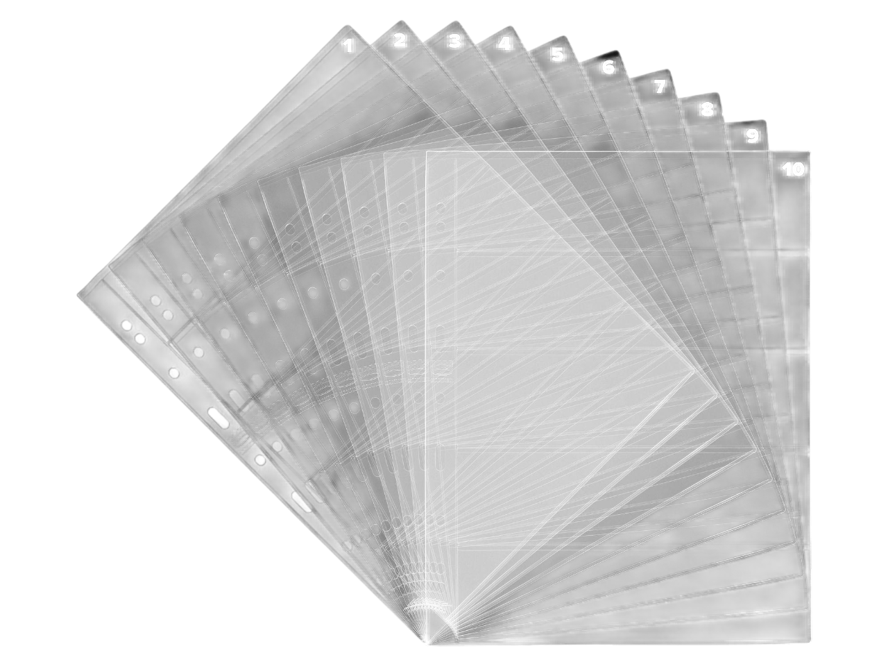 Лист для банкнот Kammer Standart на 4 ячейки 10 шт.