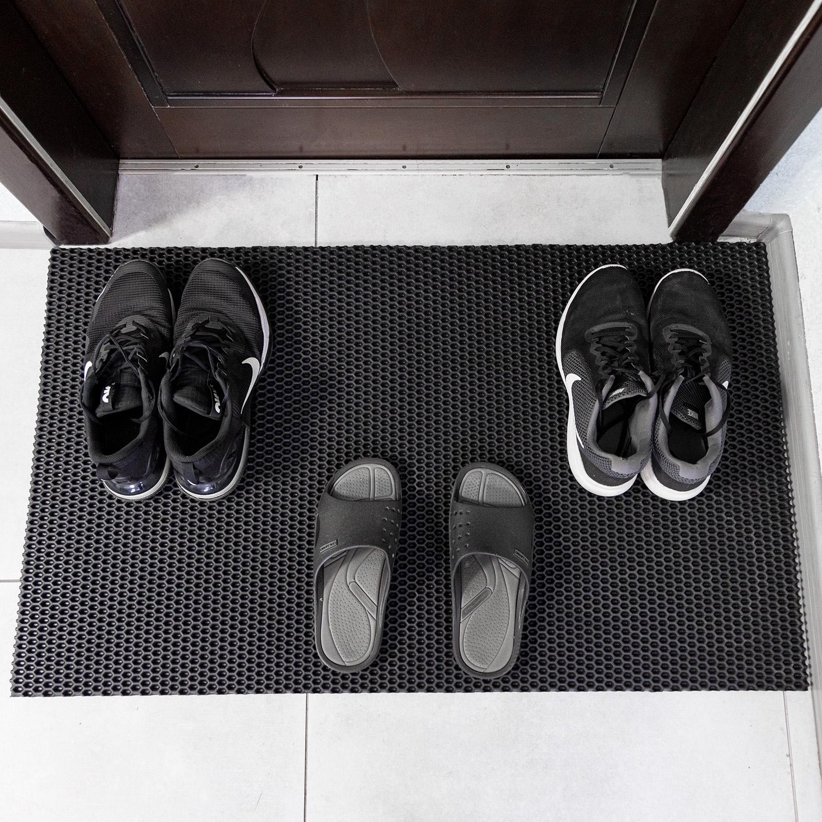 Грязезащитный коврик OSPORT R-00040 EVA 100х60 см Черный (21007) - фото 2