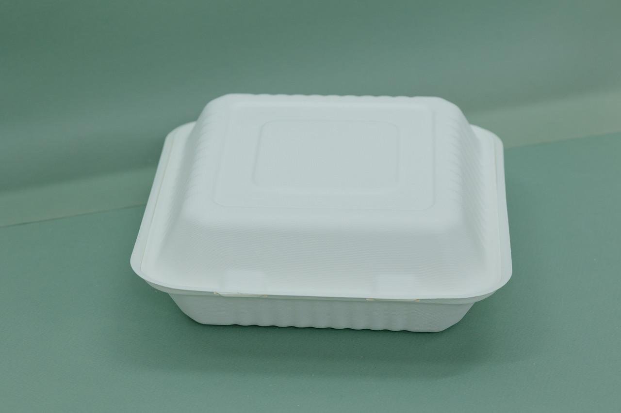 Одноразовий контейнер 23х23х7,8 см 100 шт. - фото 2 Одноразовий контейнер 23х23х7,8 см 100 шт. - фото 2