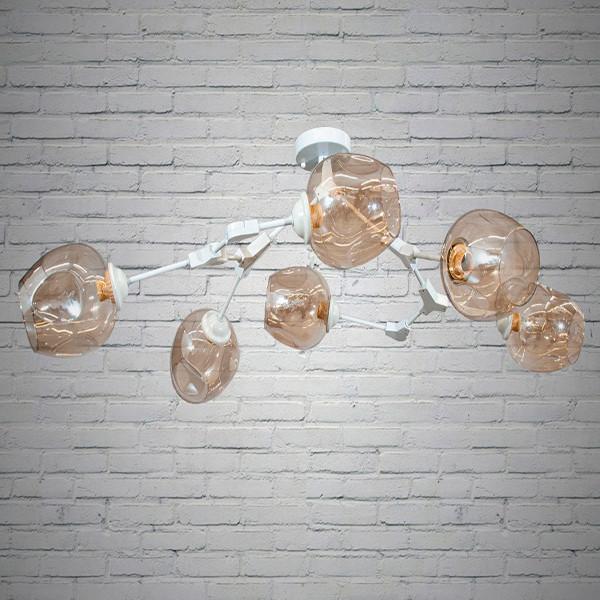 Люстра DIASHA 882-6WH Молекула Лофт