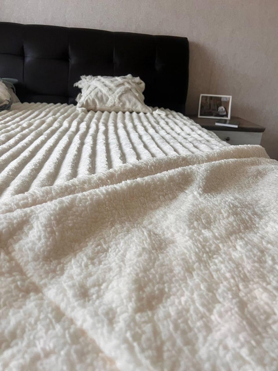 Плед 150х200 см Молочный (Д-al-sh-ov-004) - фото 7