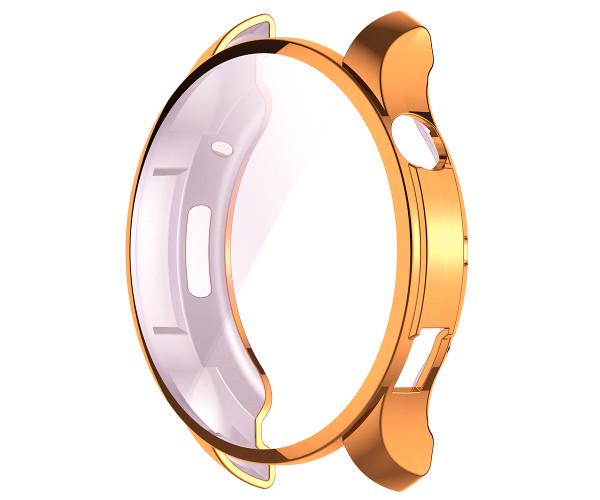 Чохол силіконовий для Amazfit GTR 4/GTR 4 Pro із захистом на екран Rose/Gold