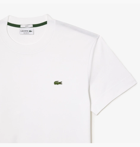 Футболка чоловіча Lacoste White (TH1708001) - фото 3 Футболка чоловіча Lacoste White (TH1708001) - фото 3