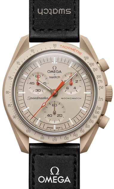 Наручные часы Swatch x Omega Bioceramic MoonSwatch Mission to Jupiter (SO33C100)