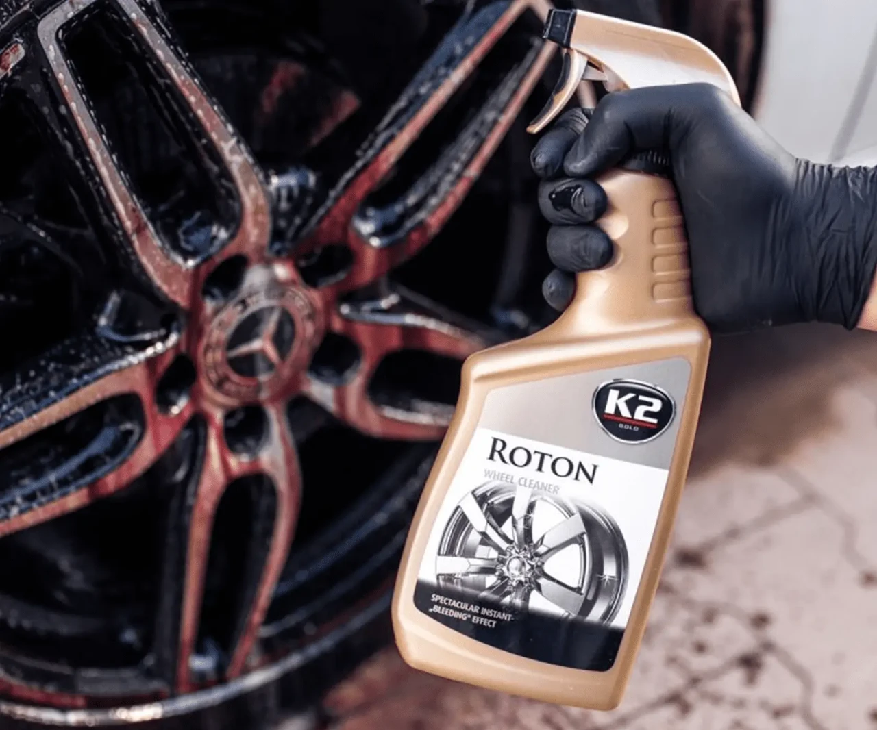 Очищувач колісних дисків К2 Roton для видалення стійких забруднень 700 мл - фото 6 Очищувач колісних дисків К2 Roton для видалення стійких забруднень 700 мл - фото 6