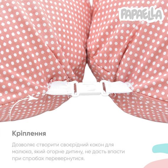 Подушка для беременных и кормления Papaella 30х190 см Розовый - фото 4 Подушка для беременных и кормления Papaella 30х190 см Розовый - фото 4