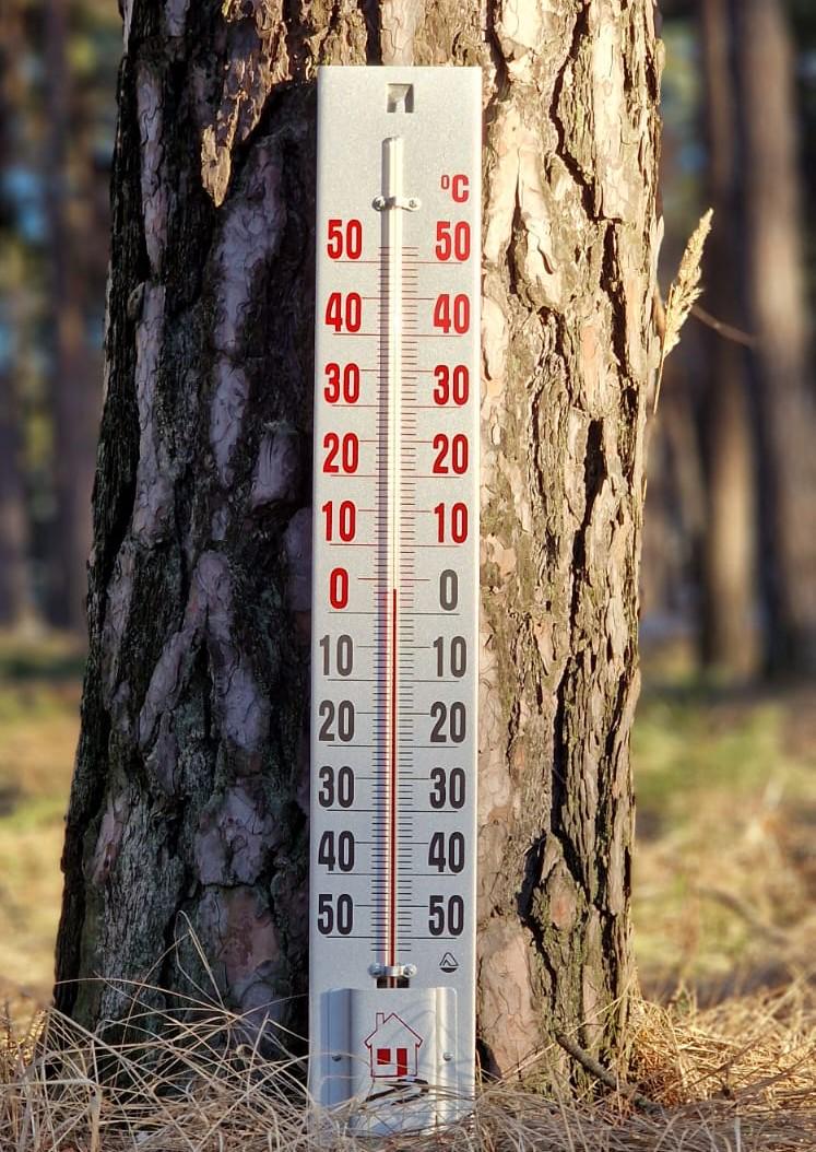 Термометр уличный Стеклоприбор ТБН-3-М2 на металлической основе с двухсторонней шкалой 69 см - фото 4 Термометр уличный Стеклоприбор ТБН-3-М2 на металлической основе с двухсторонней шкалой 69 см - фото 4