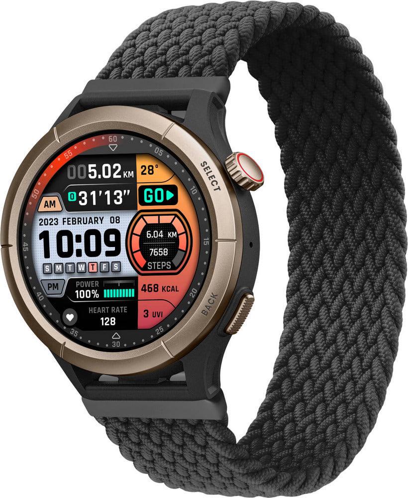 Ремешок Solo Loop для Amazfit Cheetah Round/Cheetah Pro 135 мм Black (38473-2B)