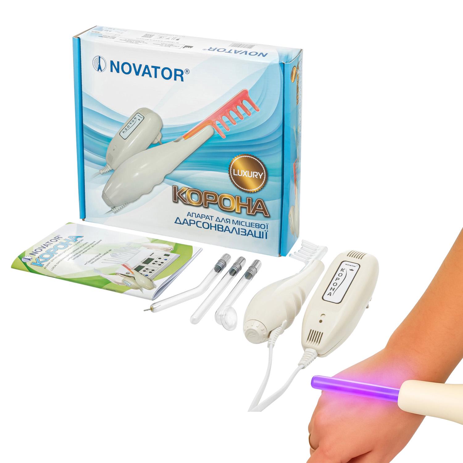 Аппарат Дарсонваль премиум класса Корона-05 (4 электрода) - фото 10 Аппарат Дарсонваль премиум класса Корона-05 (4 электрода) - фото 10