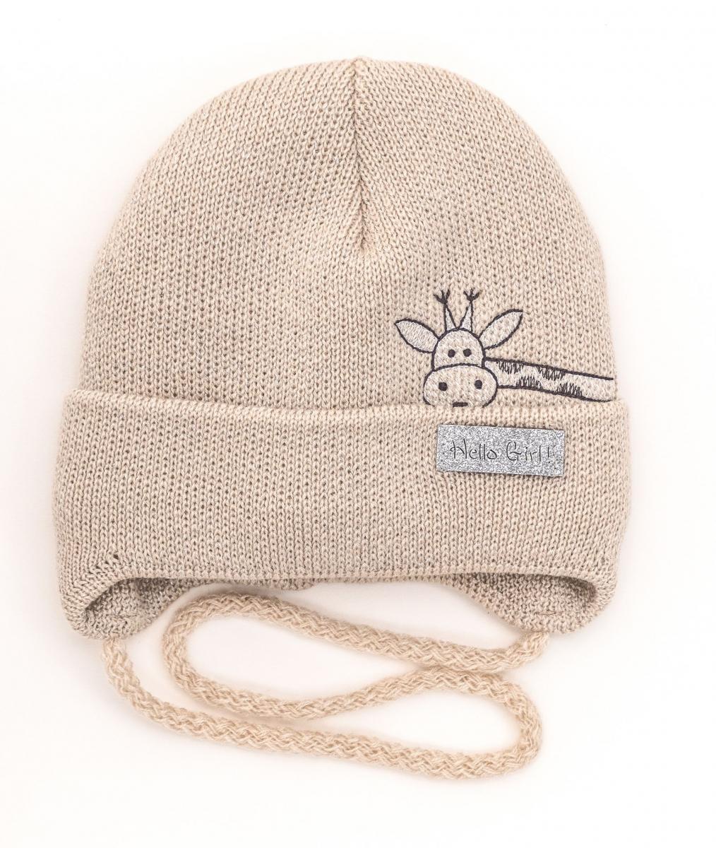 Шапка детская зимняя Alex Джина 42-46 см Бежевый