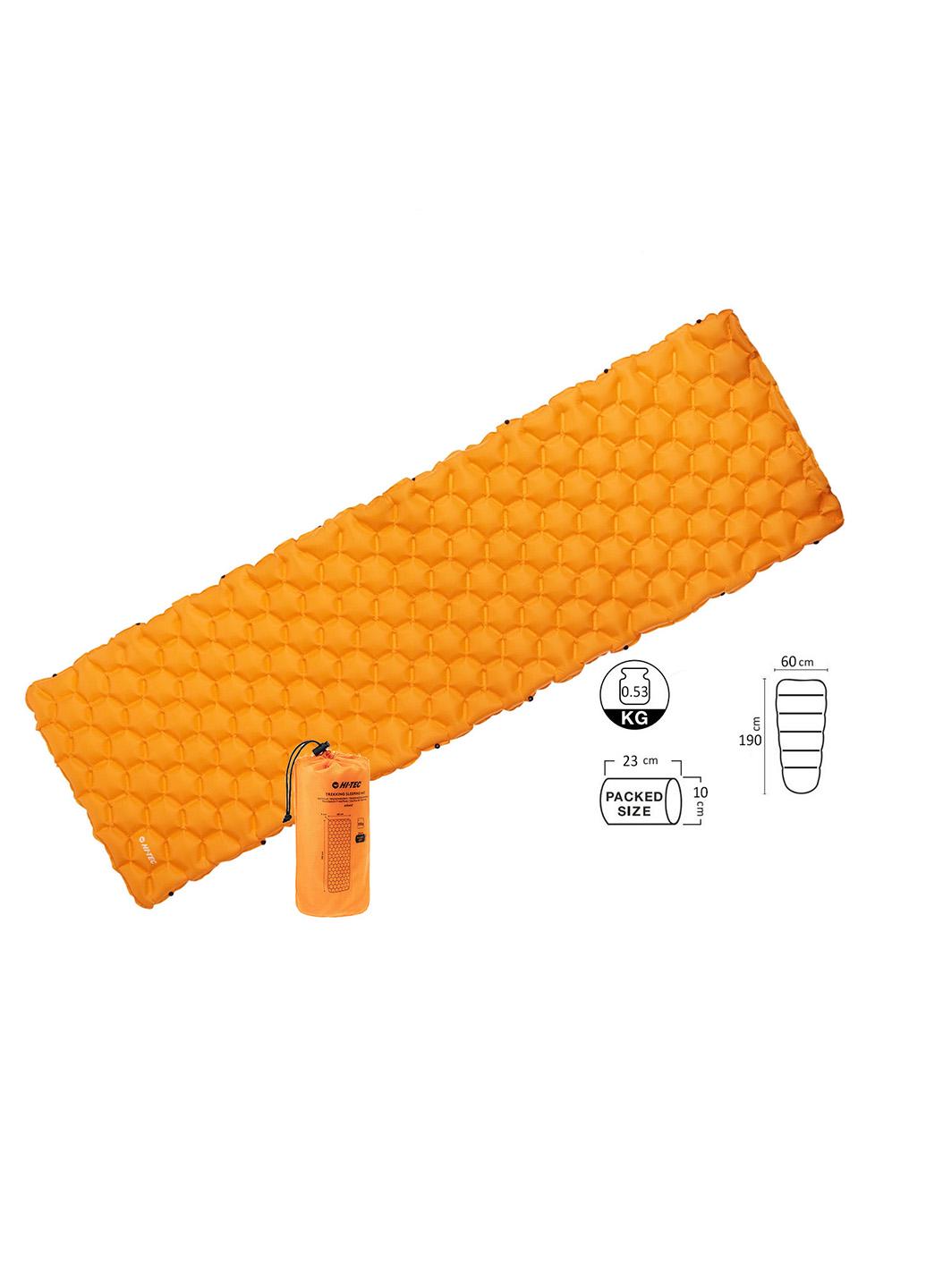 Надувний килимок Hi-Tec AIRMAT 190x60 Помаранчевий (HT-airmat190-orange) - фото 2