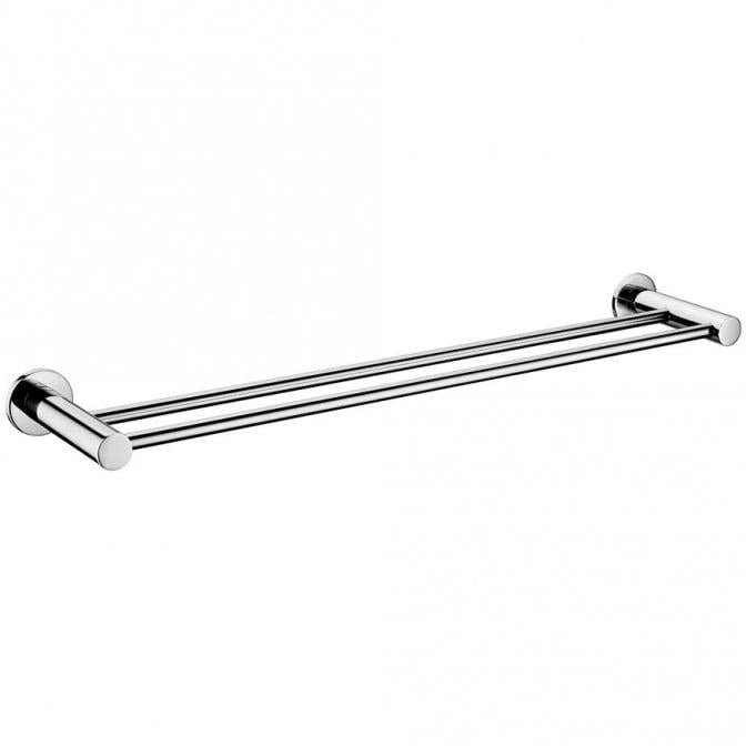 Полотенцедержатель Ferro Smile ASM10 двойной Хром (214680)