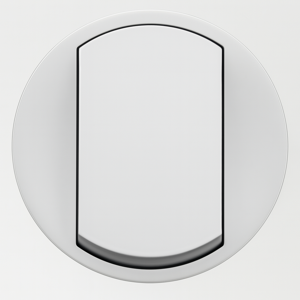 Панель декоративная для монтажа элементов управления 50х50 мм Белый (605631)