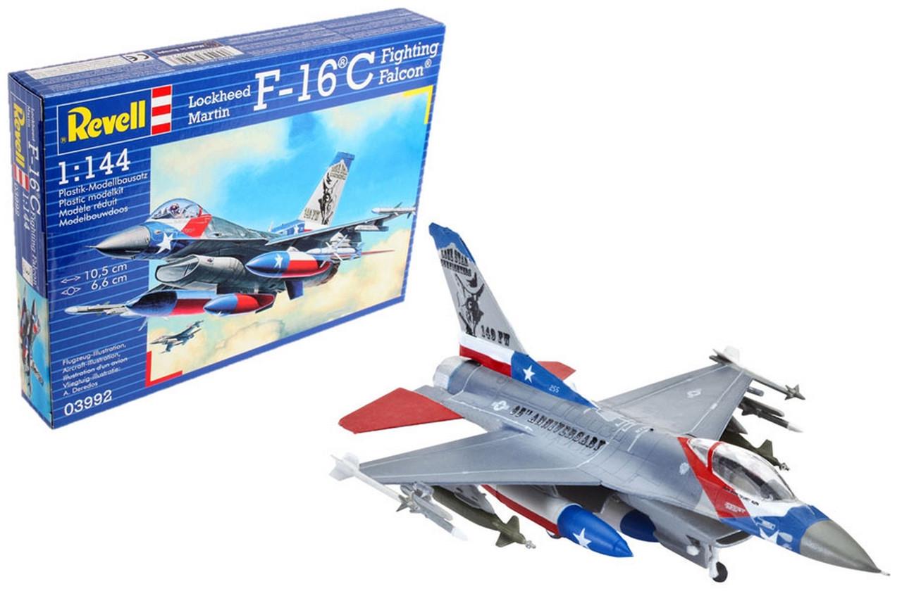 Збірна модель Revell Винищувач F-16C Fighting Falcon рівень 4/1:144 (RVL-03992) - фото 2