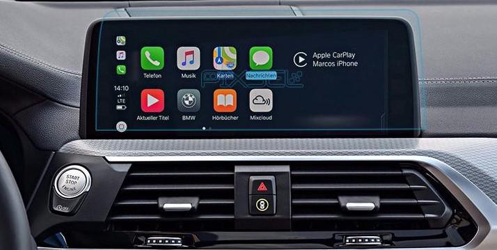 Стекло защитное Pixsel гибридный глянец на монитор BMW X3 12“ 2018-2021 G01
