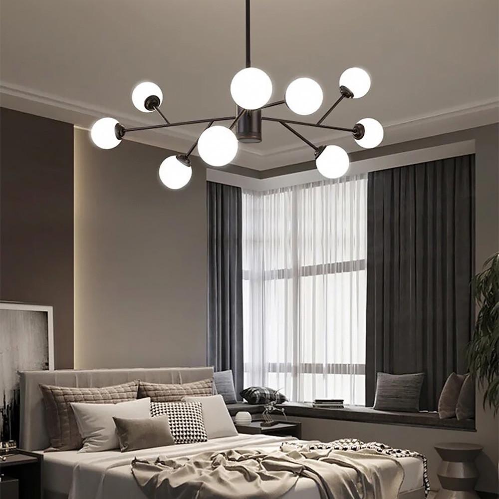 Люстра потолочная Grand Bunch на 9 плафонов Ø 110 см Черный (AOC 20/9 BK) - фото 10 Люстра потолочная Grand Bunch на 9 плафонов Ø 110 см Черный (AOC 20/9 BK) - фото 10