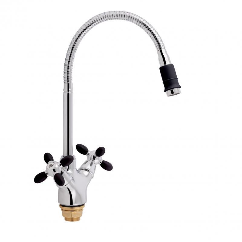 Змішувач для кухні з рефлекторним виливом Lidz (BCR) 74 18 273F-4