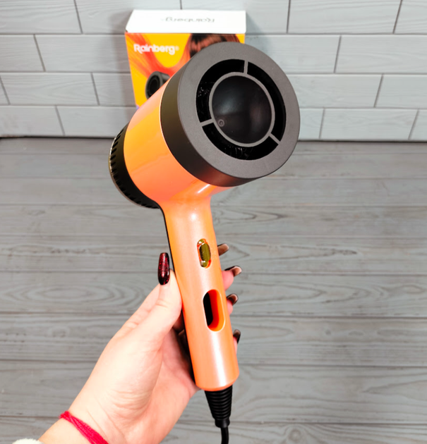 Фен для волосся Rainberg RB-2252 10800 Вт (ML-04345) - фото 3 Фен для волосся Rainberg RB-2252 10800 Вт (ML-04345) - фото 3