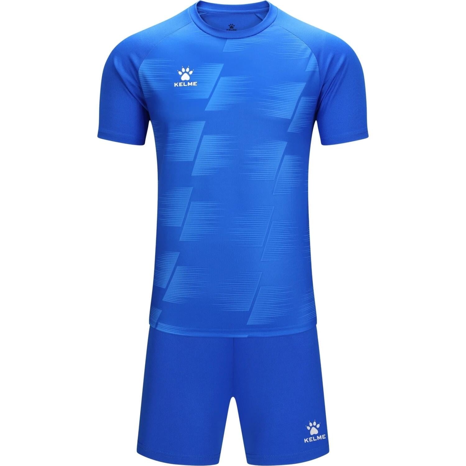 Комплект футбольної форми дитячий Kelme BRAGA 160 см Синій (8351ZB3085.9481)