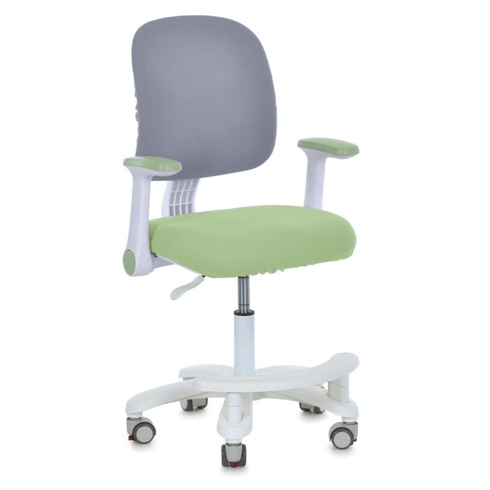 Дитяче крісло Bambi комбінований регульоване з підлокітником Зелений (KL-154-R-90)