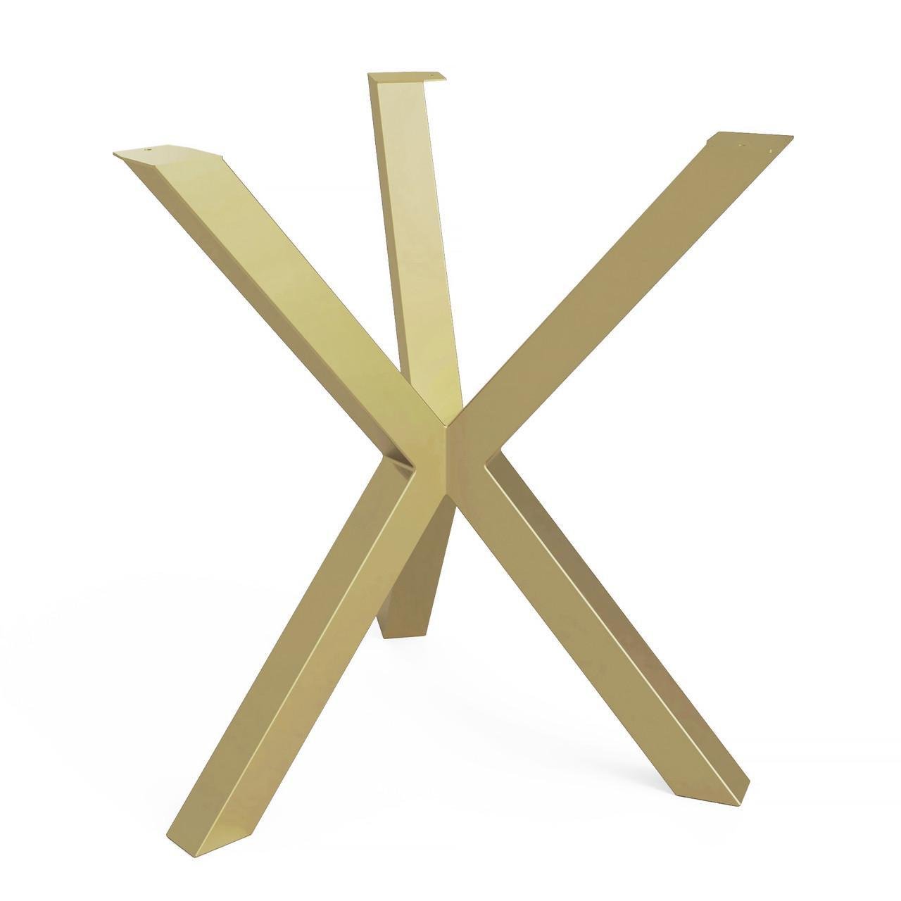 Каркас для журнального стола из металла Scandi Ø 500 мм H 500 мм Золотой (1096) Каркас для журнального стола из металла Scandi Ø 500 мм H 500 мм Золотой (1096)