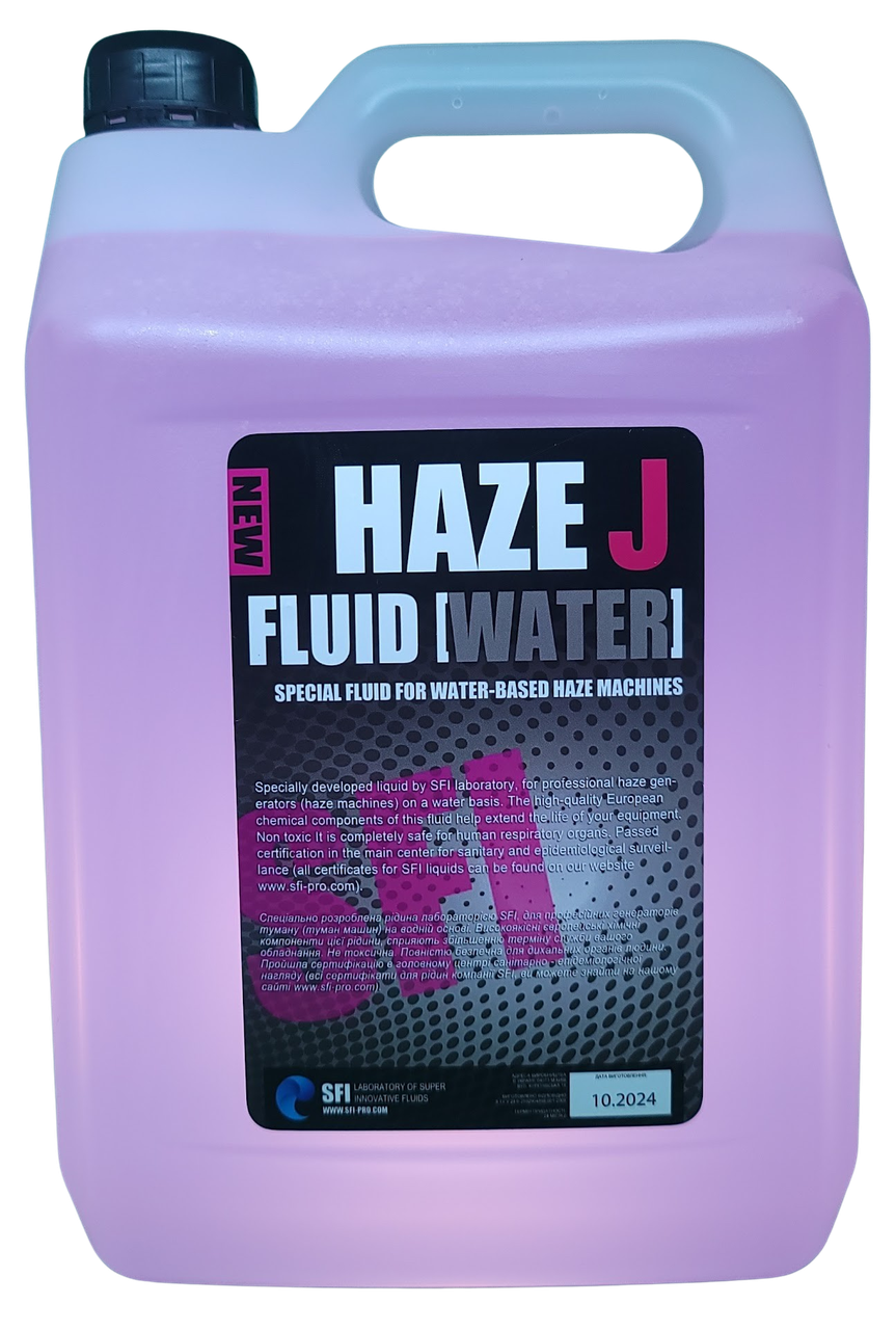 Жидкость для генераторов тумана SFI Haze J 5 k (3014308803)